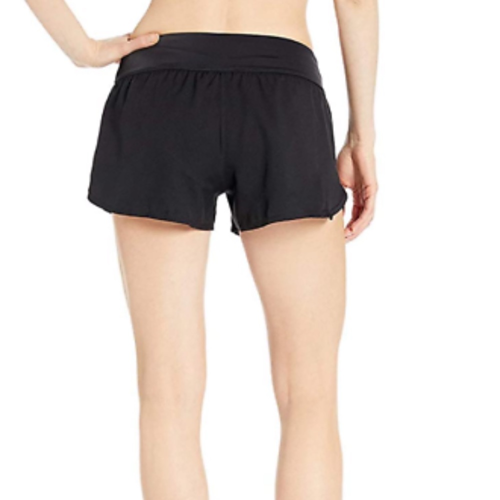 NIKE SWIM WOMEN'S SOLID ELEMENT SWIM BOARDSHORT BLACK - Picture 2 of 3